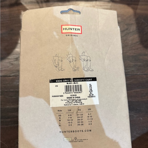 Hunter Black Kids Socks - Picture 3 of 3